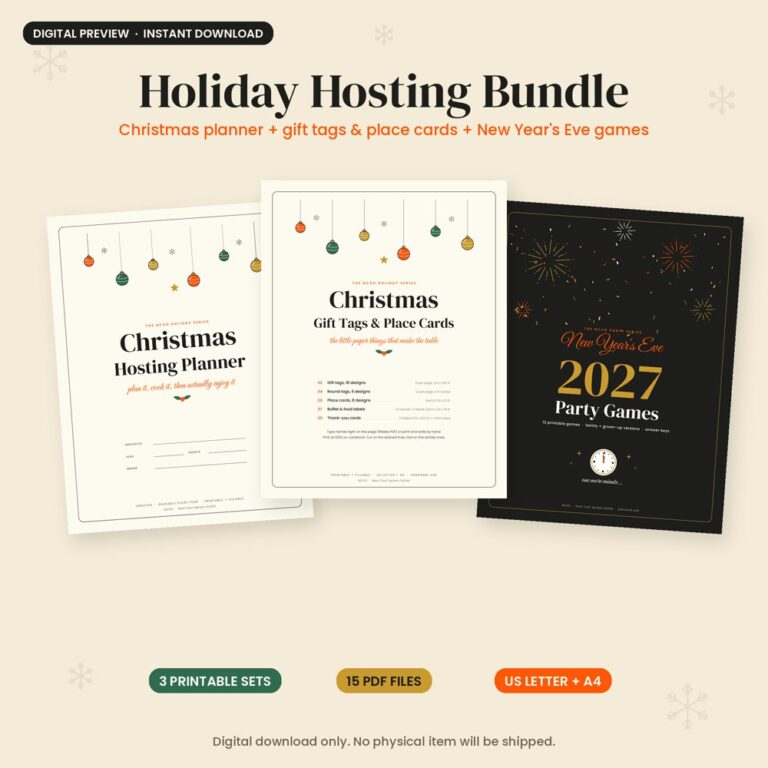 Holiday Hosting Bundle